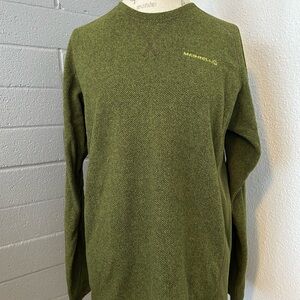 Merrell Forest Green Crewneck Sweater